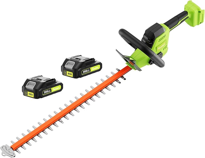 20V Max Hedge Trimmer Cordless, 22 Inch Tree